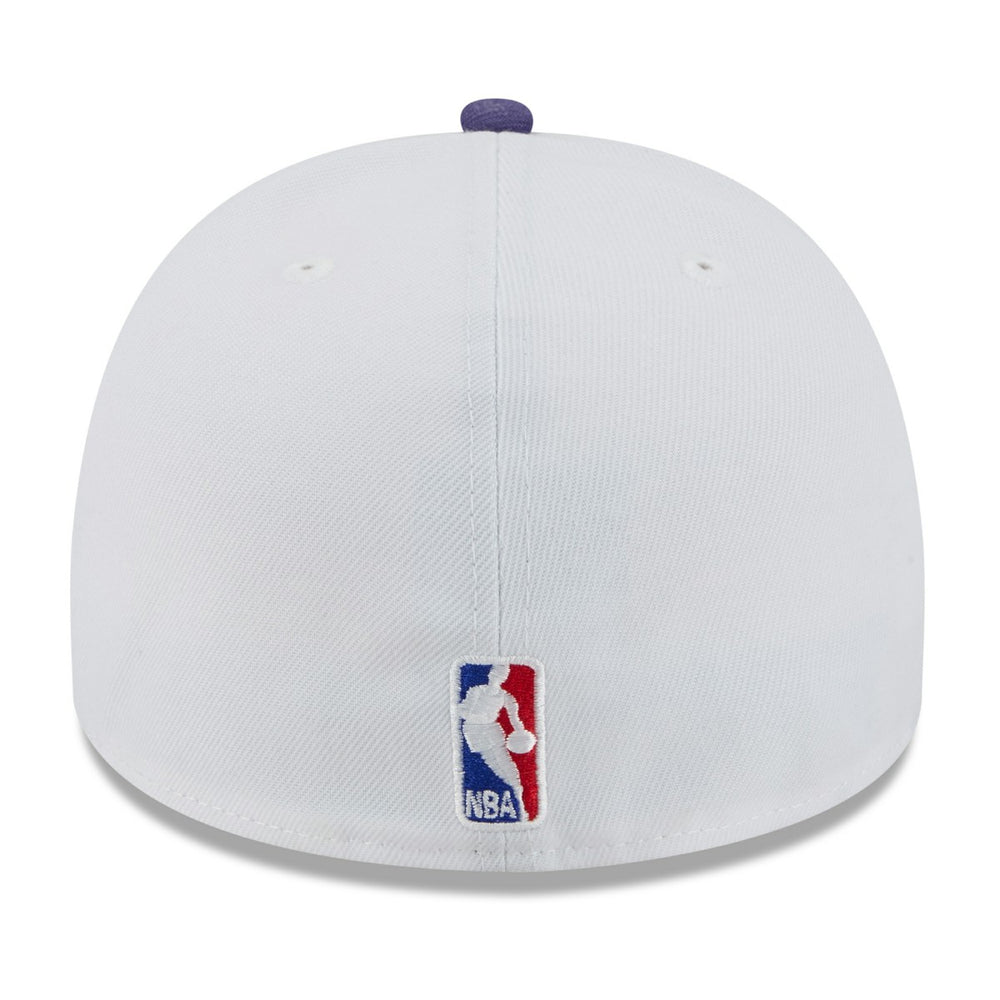 Phoenix Suns 2025 NBA Draft A-Frame 59FIFTY Fitted Hat White/Purple - NBA