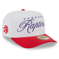Toronto Raptors 2025 NBA Draft A-Frame 59FIFTY Fitted Hat White/Red - NBA