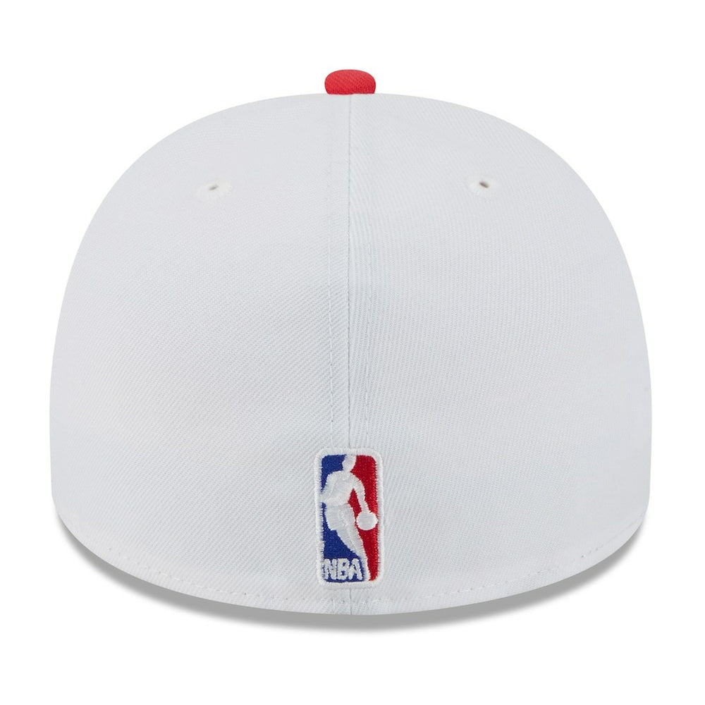 Atlanta Hawks 2025 NBA Draft A-Frame 59FIFTY Fitted Hat White/Red - NBA