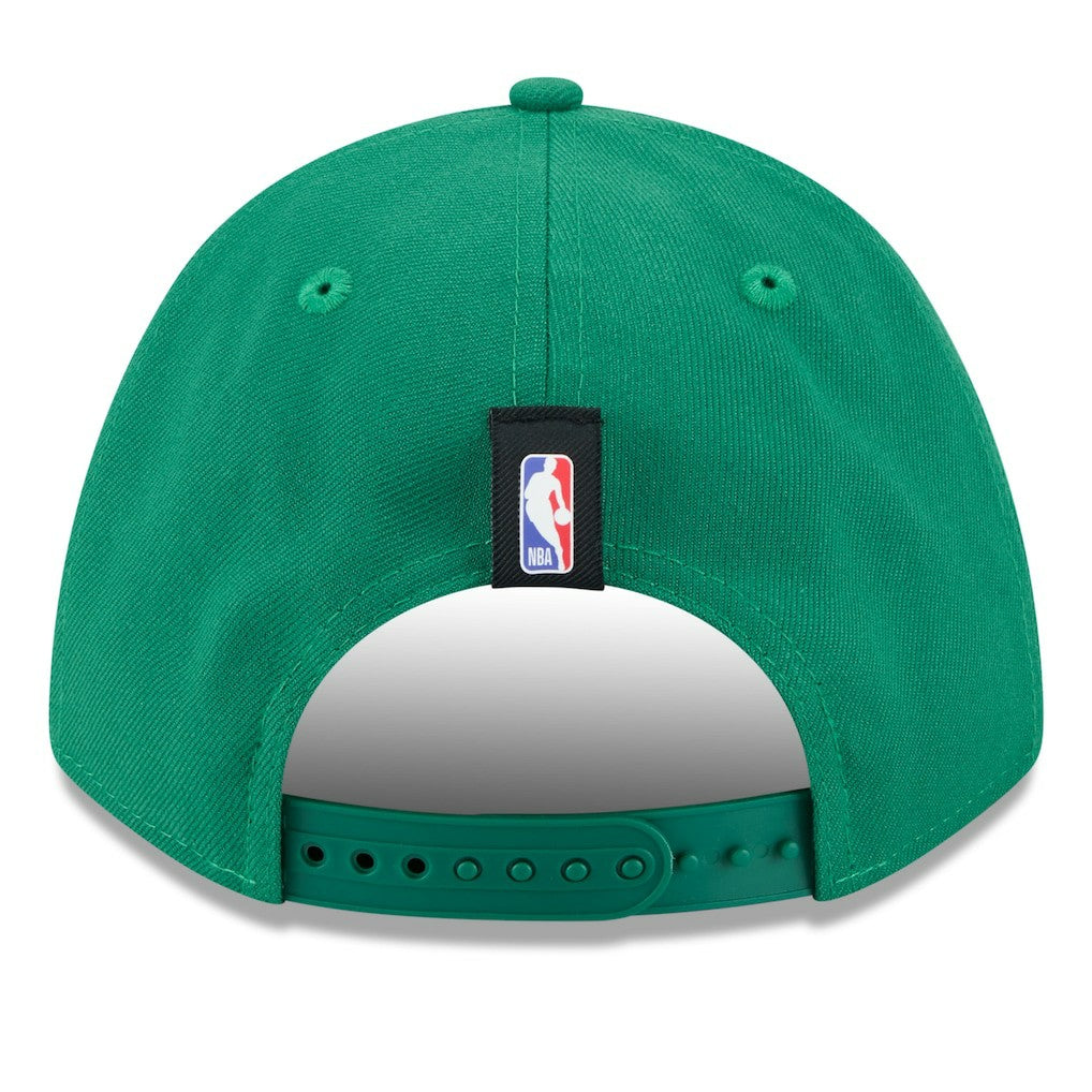 Boston Celtics 2025 NBA Draft M-Crown A-Frame 9FORTY Adjustable Hat Kelly Green - NBA