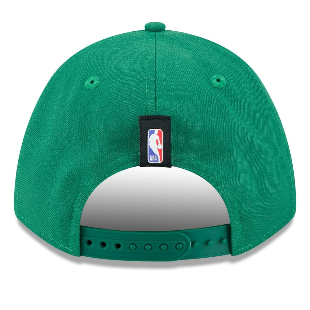 Boston Celtics 2025 NBA Draft M-Crown A-Frame 9FORTY Adjustable Hat Kelly Green - NBA