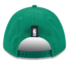 Boston Celtics 2025 NBA Draft M-Crown A-Frame 9FORTY Adjustable Hat Kelly Green - NBA