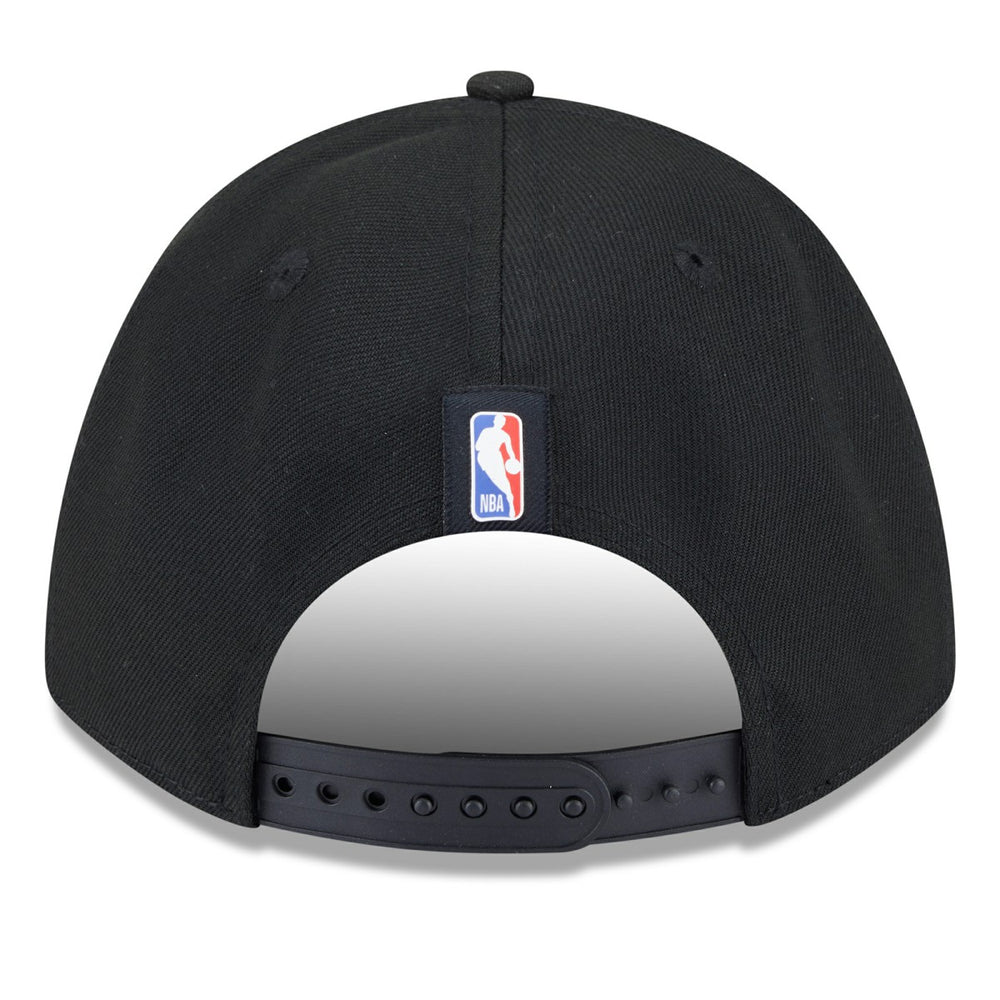 Miami Heat 2025 NBA Draft M-Crown A-Frame 9FORTY Adjustable Hat Black - NBA