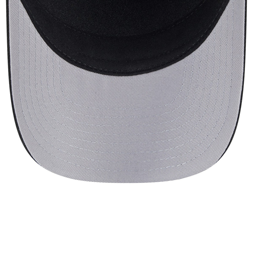 Miami Heat 2025 NBA Draft M-Crown A-Frame 9FORTY Adjustable Hat Black - NBA