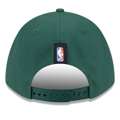 Milwaukee Bucks 2025 NBA Draft M-Crown A-Frame 9FORTY Adjustable Hat Hunter Green - NBA