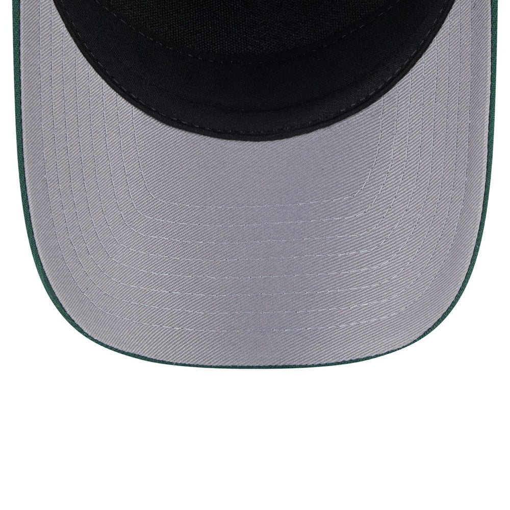 Milwaukee Bucks 2025 NBA Draft M-Crown A-Frame 9FORTY Adjustable Hat Hunter Green - NBA