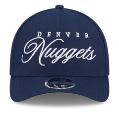Denver Nuggets 2025 NBA Draft M-Crown A-Frame 9FORTY Adjustable Hat Navy - NBA