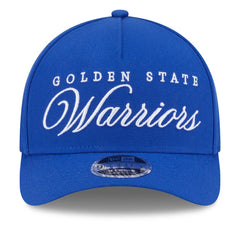 Golden State Warriors 2025 NBA Draft M-Crown A-Frame 9FORTY Adjustable Hat Royal - NBA