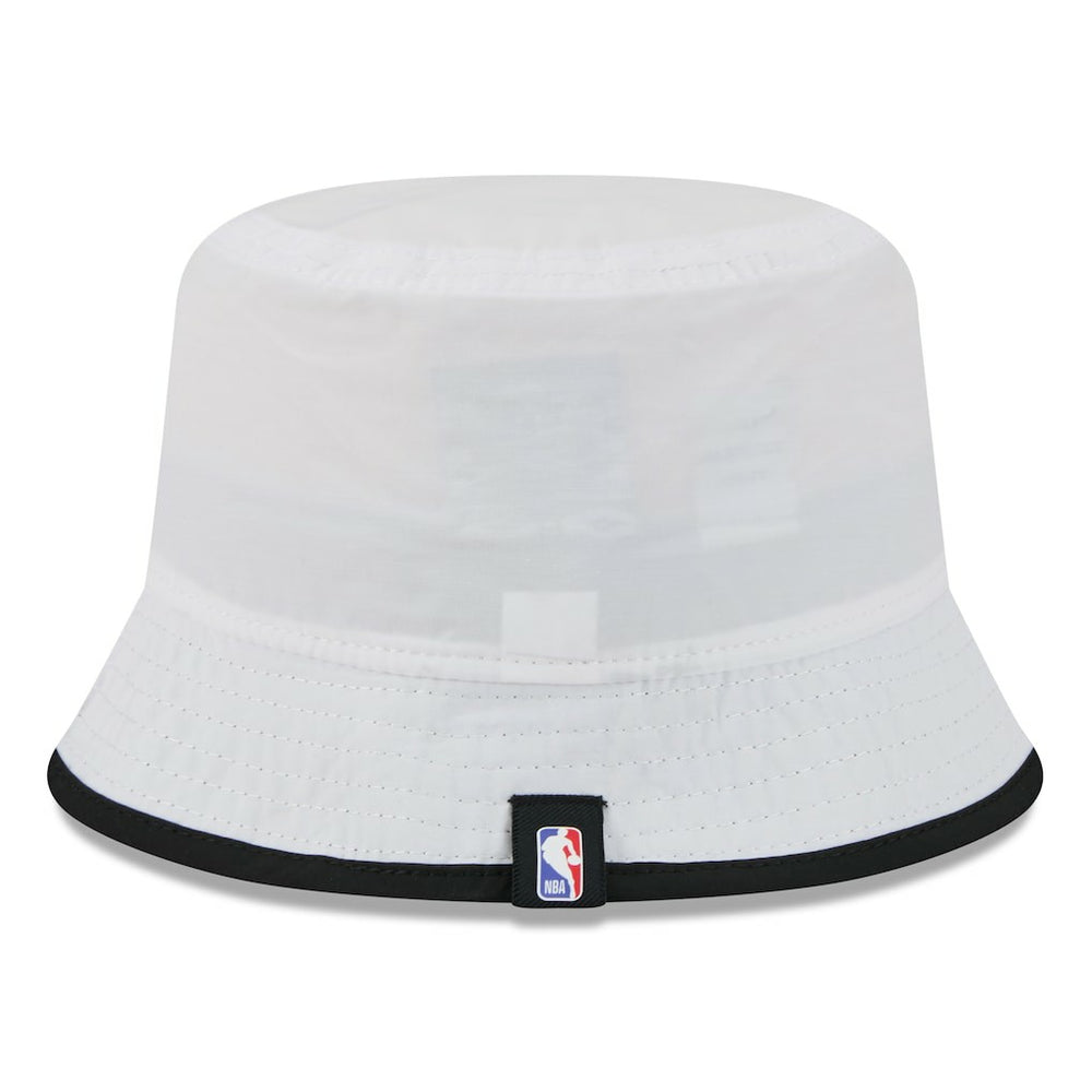 Chicago Bulls 2025 NBA Draft Nylon Bucket Hat White/Black - NBA