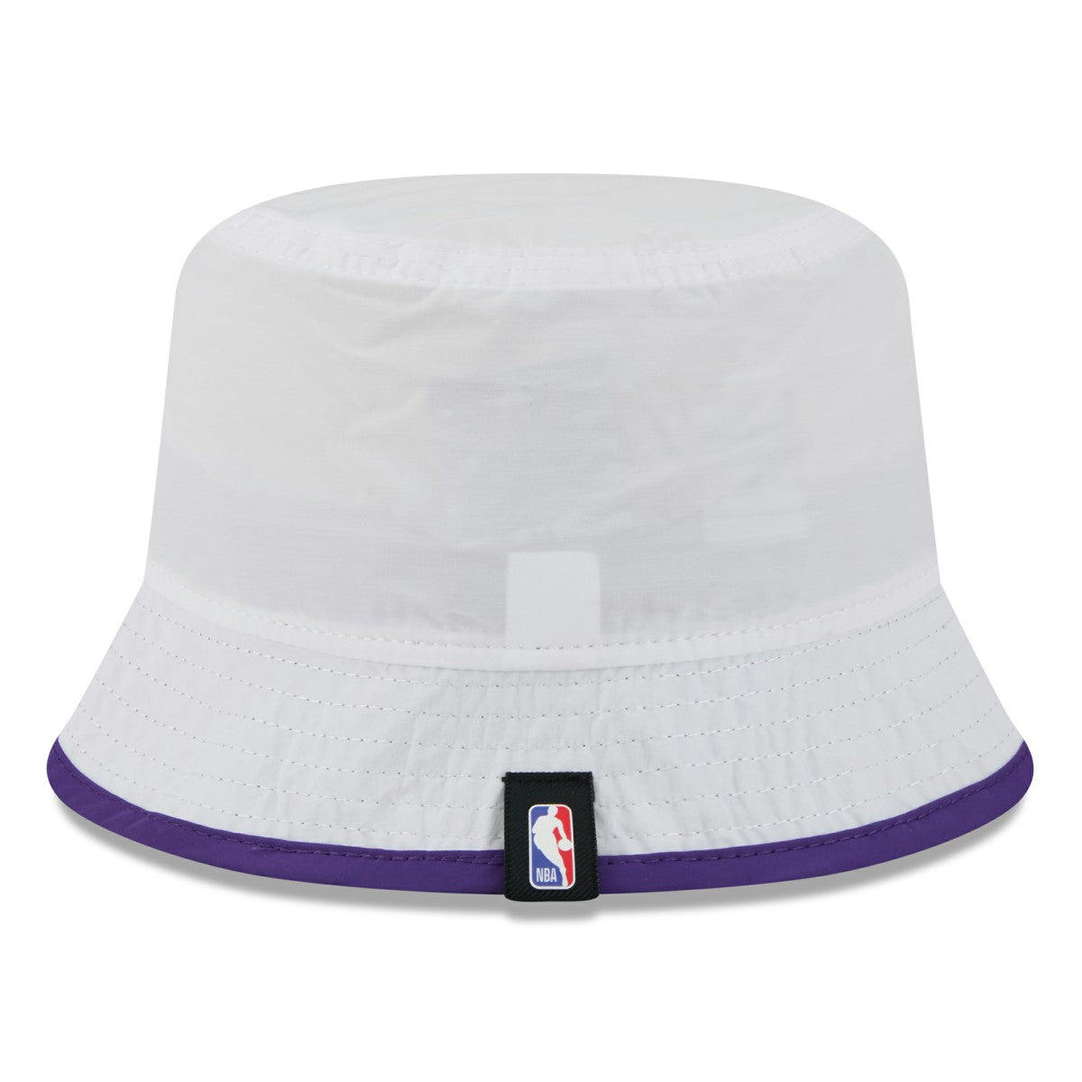 Los Angeles Lakers 2025 NBA Draft Nylon Bucket Hat White/Purple - NBA