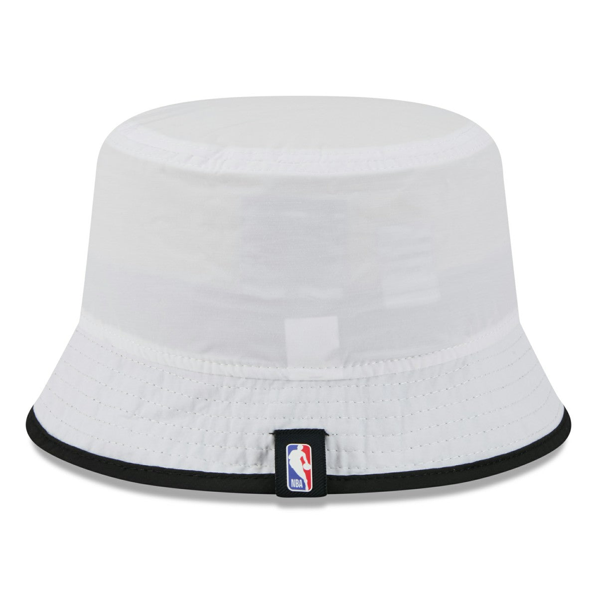 Miami Heat 2025 NBA Draft Nylon Bucket Hat White/Black - NBA
