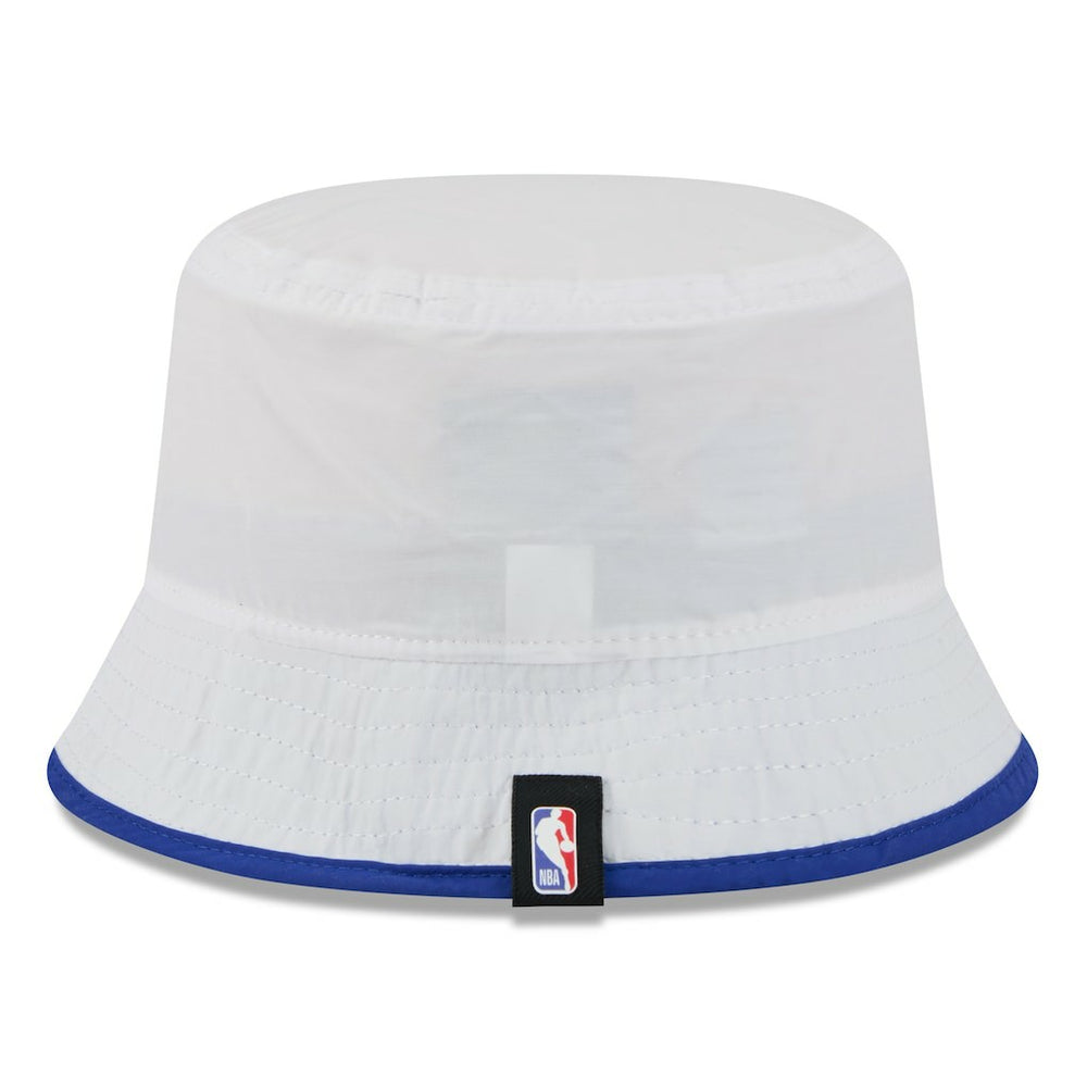 Philadelphia 76ers 2025 NBA Draft Nylon Bucket Hat White/Royal - NBA
