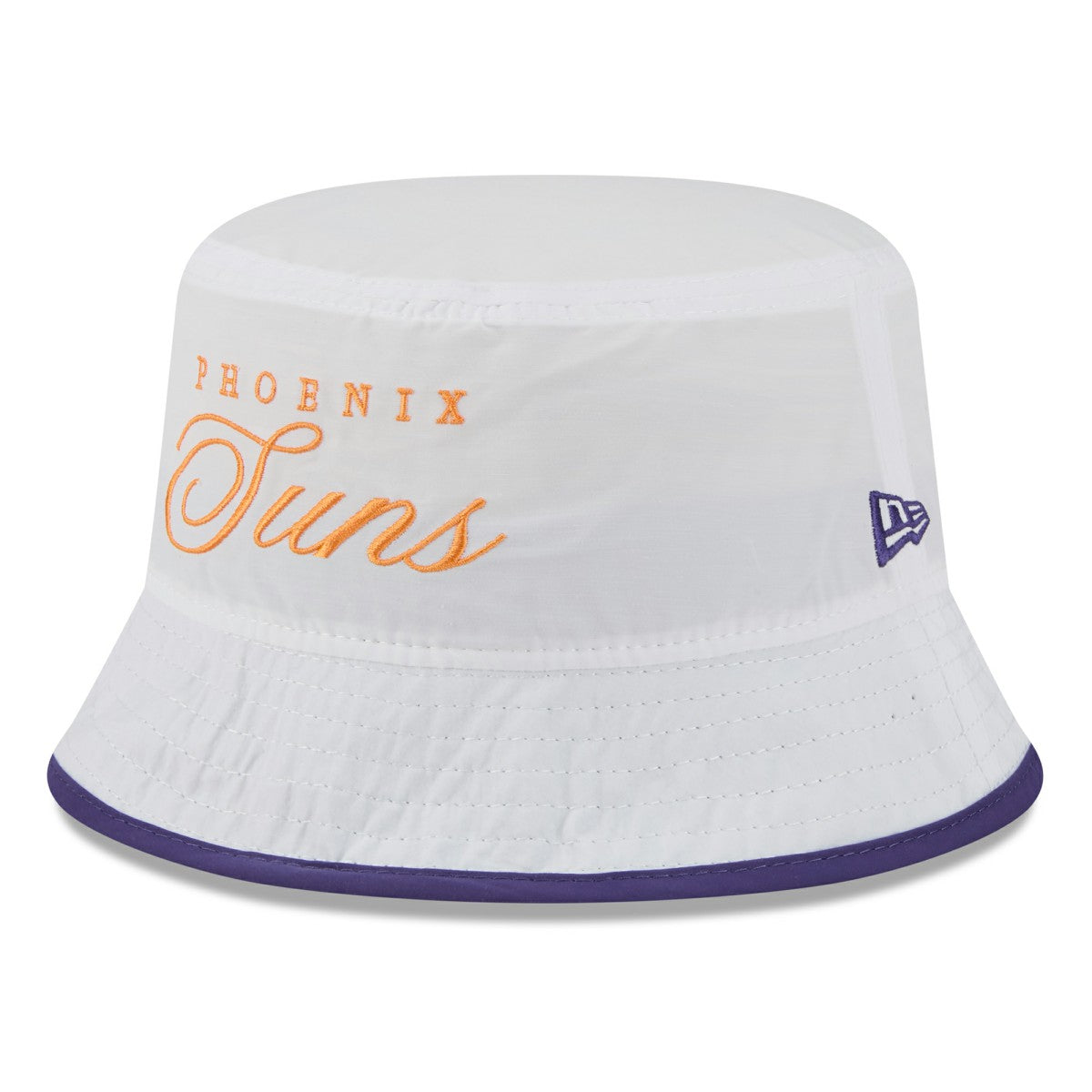 Phoenix Suns 2025 NBA Draft Nylon Bucket Hat White/Purple - NBA