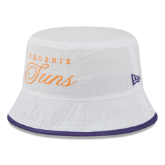Phoenix Suns 2025 NBA Draft Nylon Bucket Hat White/Purple - NBA