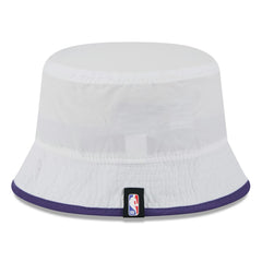 Phoenix Suns 2025 NBA Draft Nylon Bucket Hat White/Purple - NBA