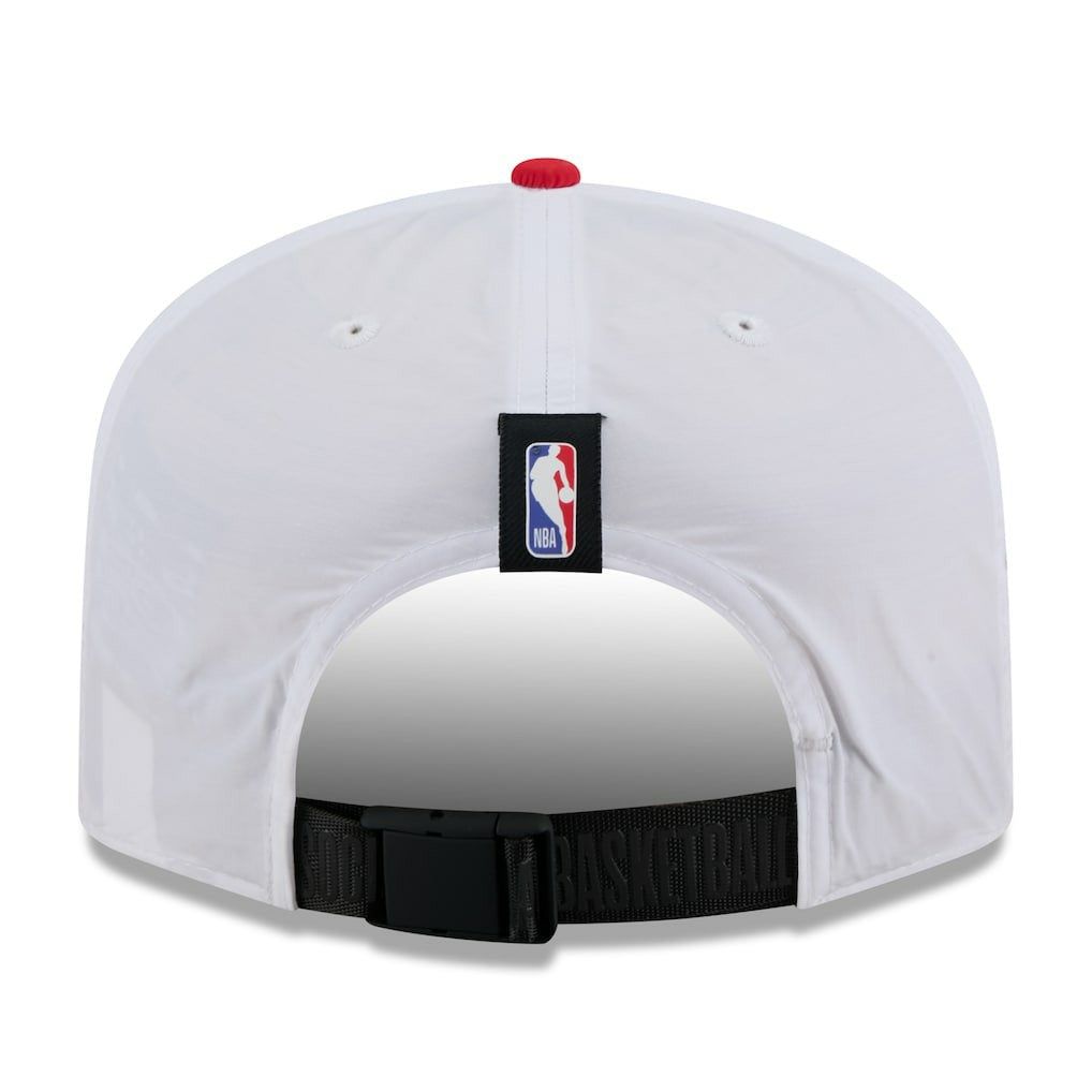 Houston Rockets 2025 NBA Draft On-Stage Nylon 19TWENTY Adjustable Hat White/Red - NBA