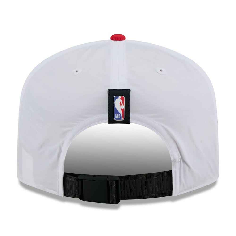 Houston Rockets 2025 NBA Draft On-Stage Nylon 19TWENTY Adjustable Hat White/Red - NBA