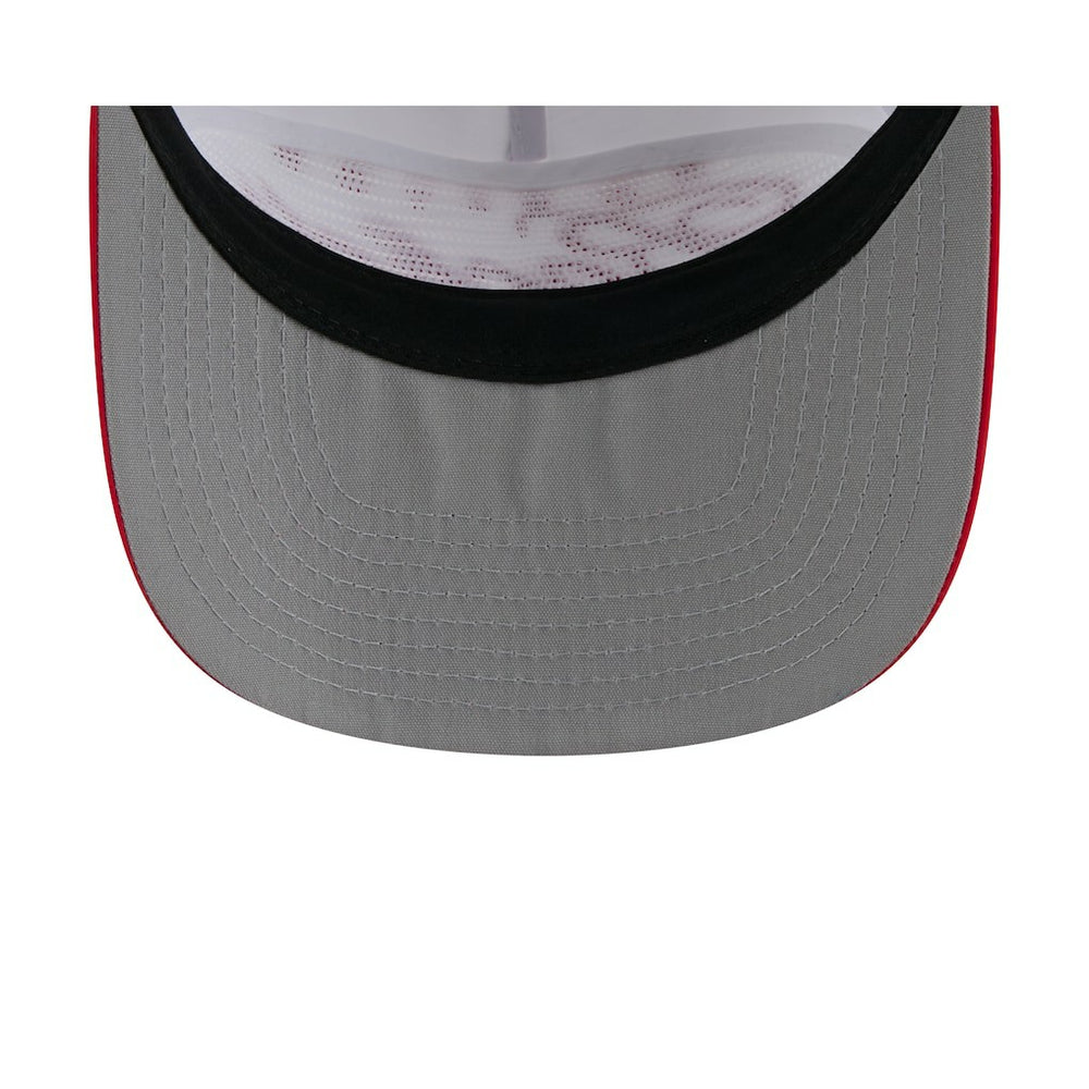 Houston Rockets 2025 NBA Draft On-Stage Nylon 19TWENTY Adjustable Hat White/Red - NBA