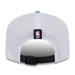 Memphis Grizzlies 2025 NBA Draft On-Stage Nylon 19TWENTY Adjustable Hat White/Light Blue - NBA