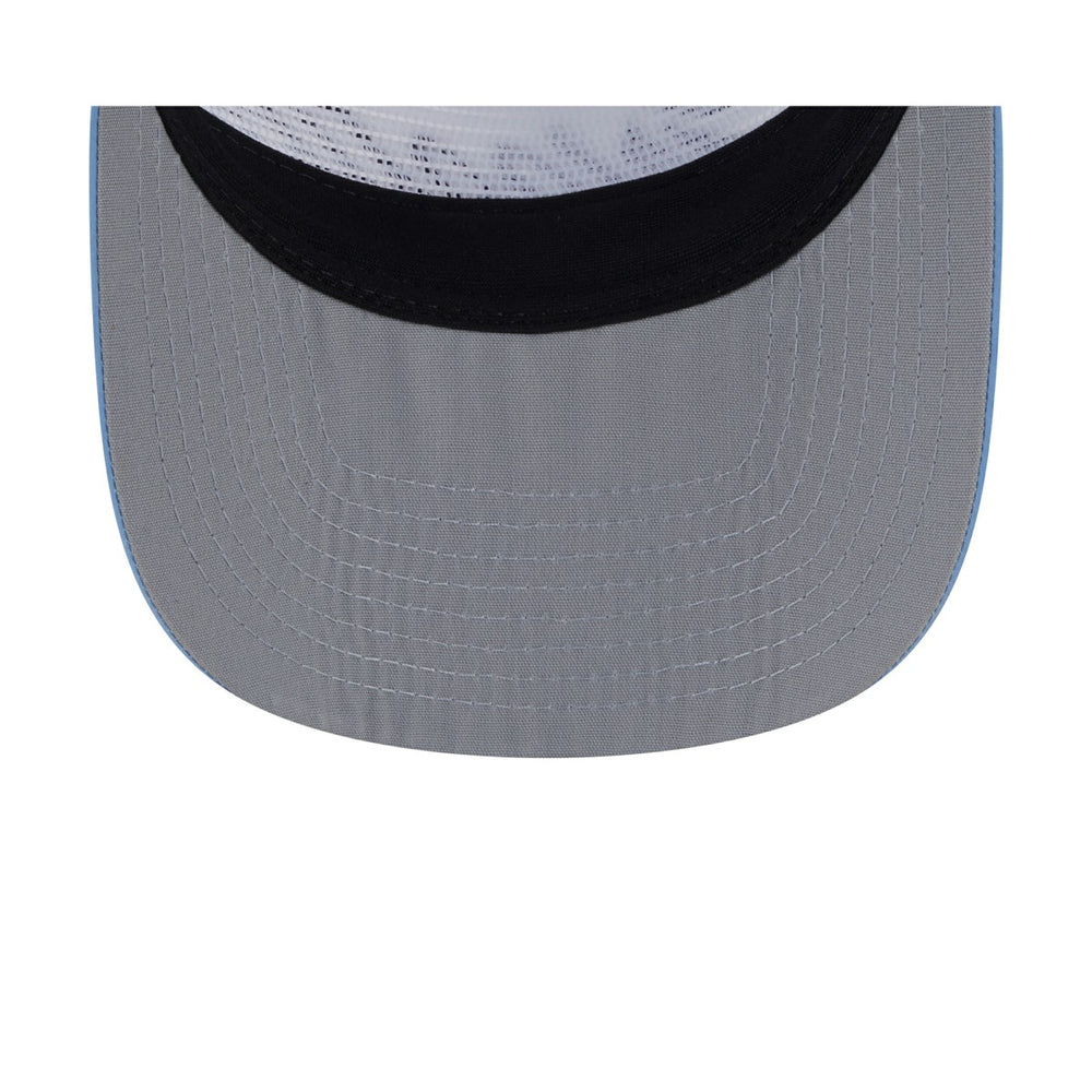 Memphis Grizzlies 2025 NBA Draft On-Stage Nylon 19TWENTY Adjustable Hat White/Light Blue - NBA
