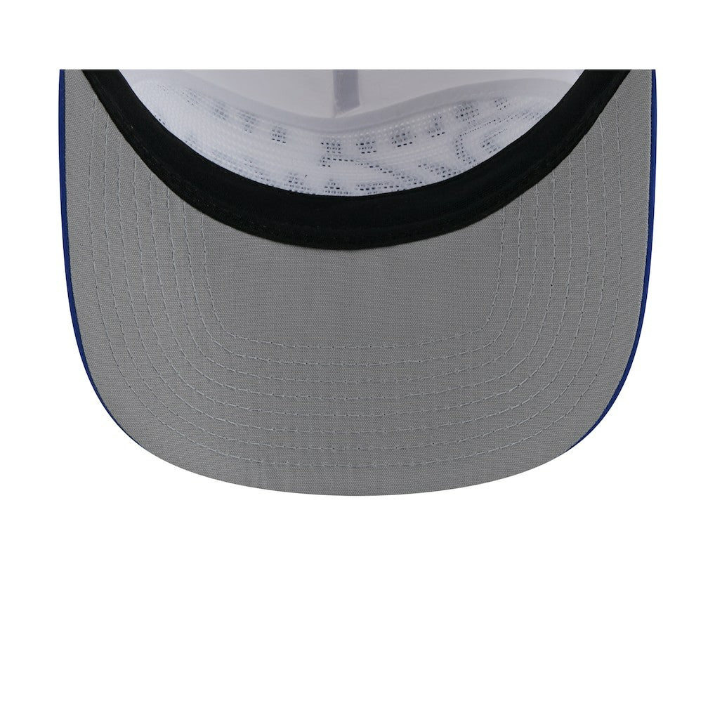 Golden State Warriors 2025 NBA Draft On-Stage Nylon 19TWENTY Adjustable Hat White/Royal - NBA