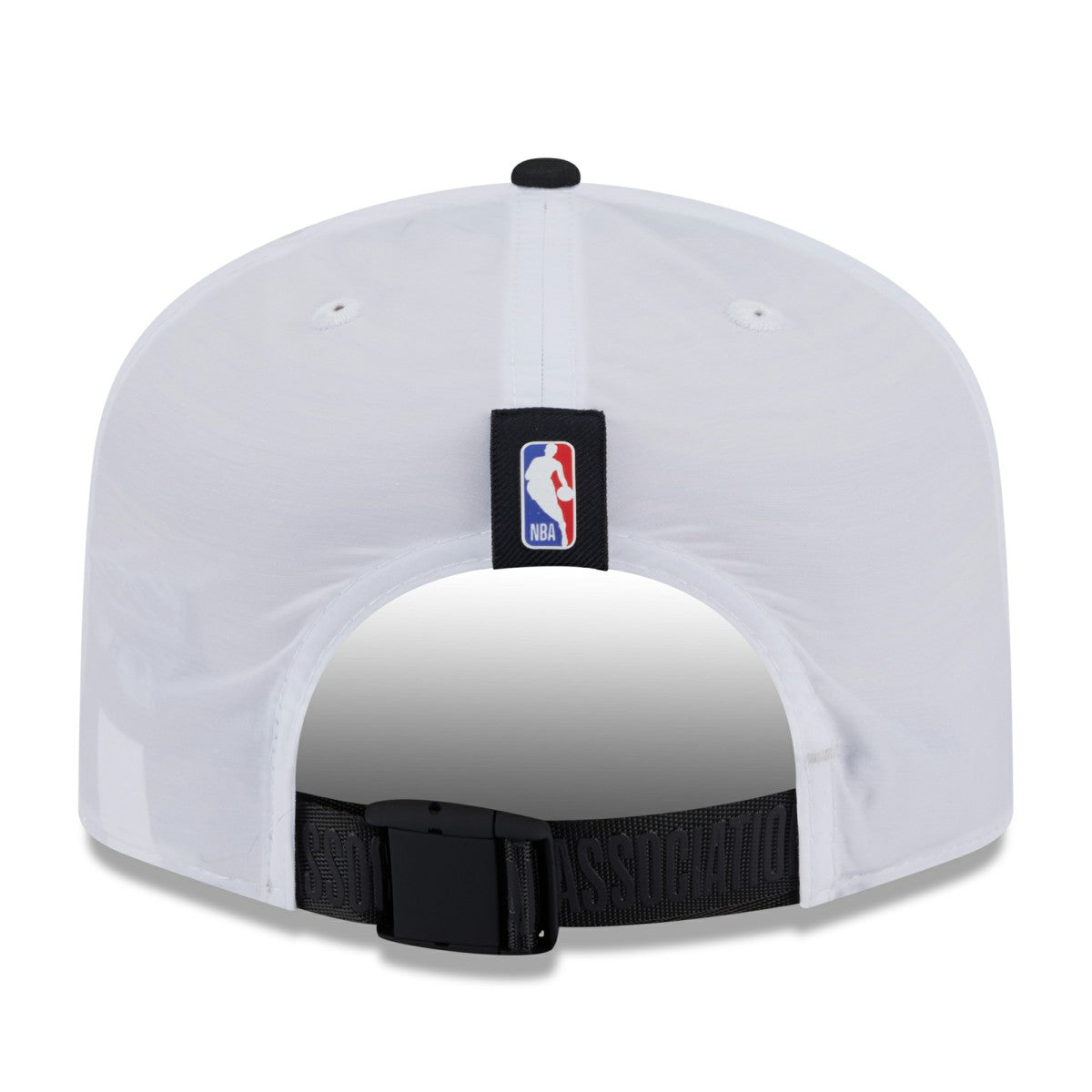 Miami Heat 2025 NBA Draft On-Stage Nylon 19TWENTY Adjustable Hat White/Black - NBA