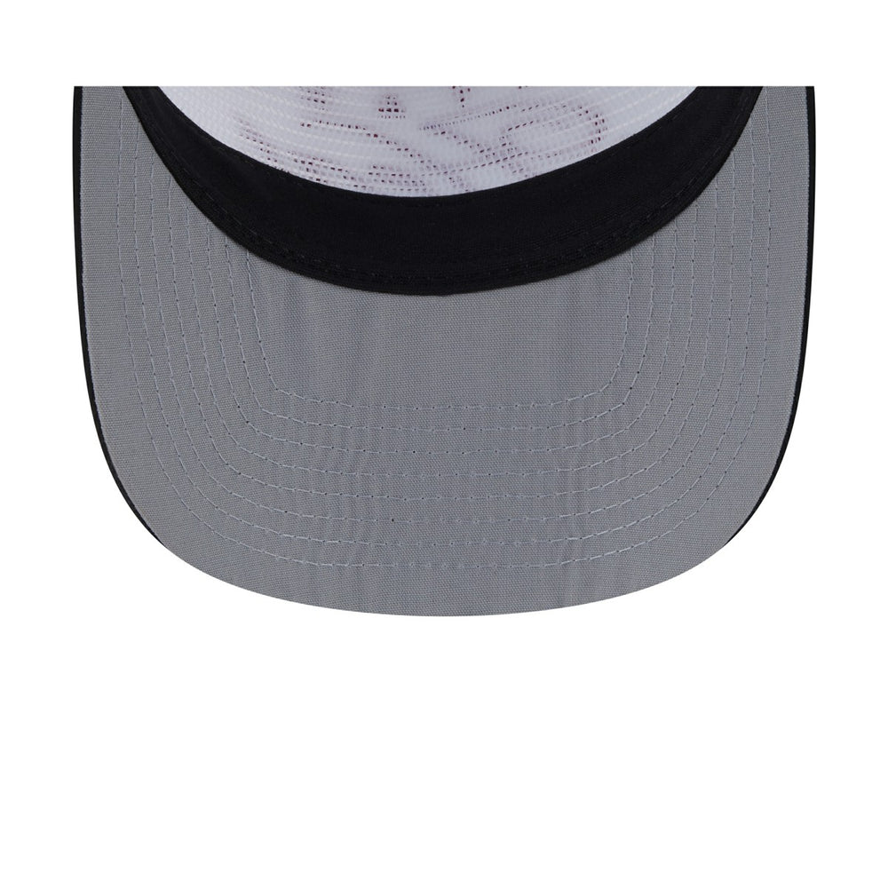 Miami Heat 2025 NBA Draft On-Stage Nylon 19TWENTY Adjustable Hat White/Black - NBA