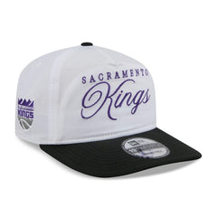 Sacramento Kings 2025 NBA Draft On-Stage Nylon 19TWENTY Adjustable Hat White/Black - NBA