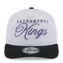 Sacramento Kings 2025 NBA Draft On-Stage Nylon 19TWENTY Adjustable Hat White/Black - NBA