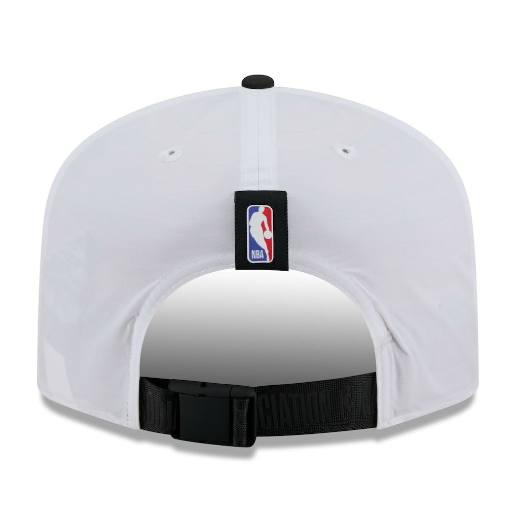 Chicago Bulls 2025 NBA Draft On-Stage Nylon 19TWENTY Adjustable Hat White/Black - NBA
