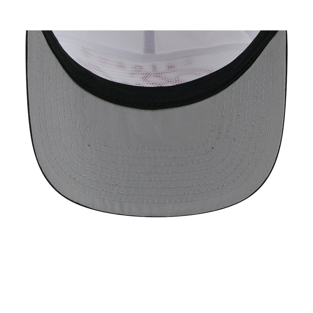 Chicago Bulls 2025 NBA Draft On-Stage Nylon 19TWENTY Adjustable Hat White/Black - NBA
