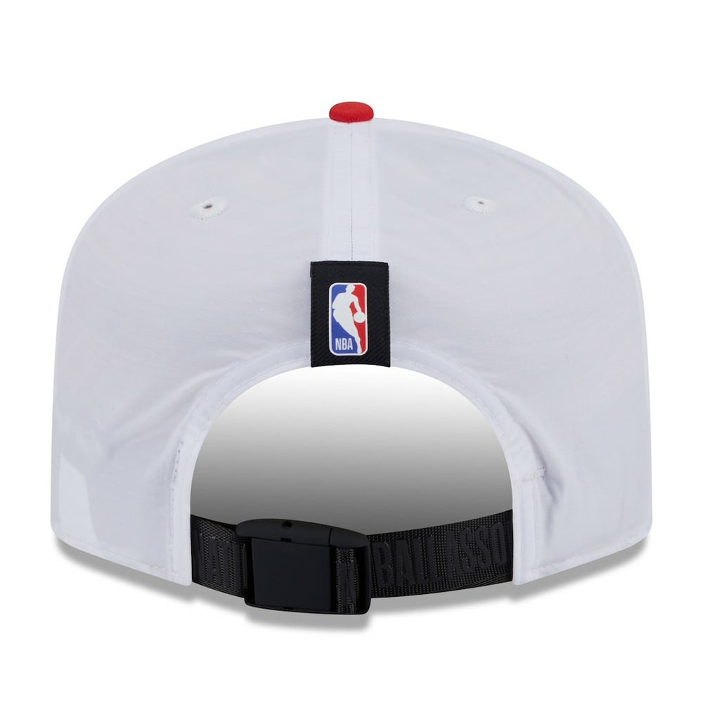 Atlanta Hawks 2025 NBA Draft On-Stage Nylon 19TWENTY Adjustable Hat White/Red - NBA