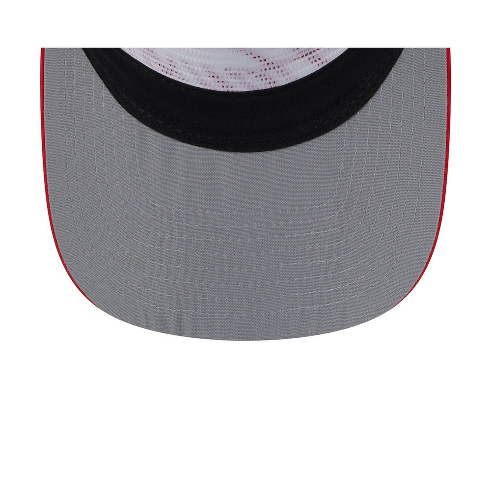 Atlanta Hawks 2025 NBA Draft On-Stage Nylon 19TWENTY Adjustable Hat White/Red - NBA
