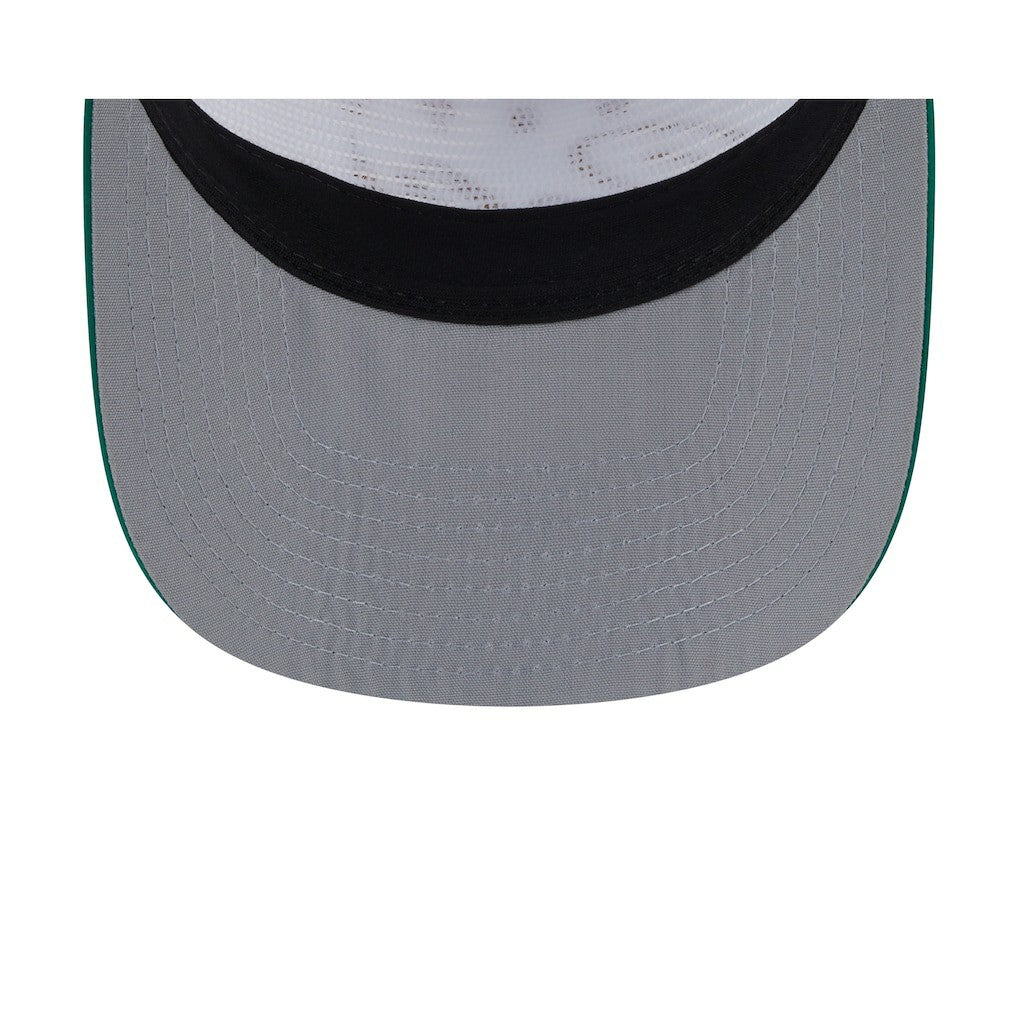 Boston Celtics 2025 NBA Draft On-Stage Nylon 19TWENTY Adjustable Hat White/Kelly Green - NBA