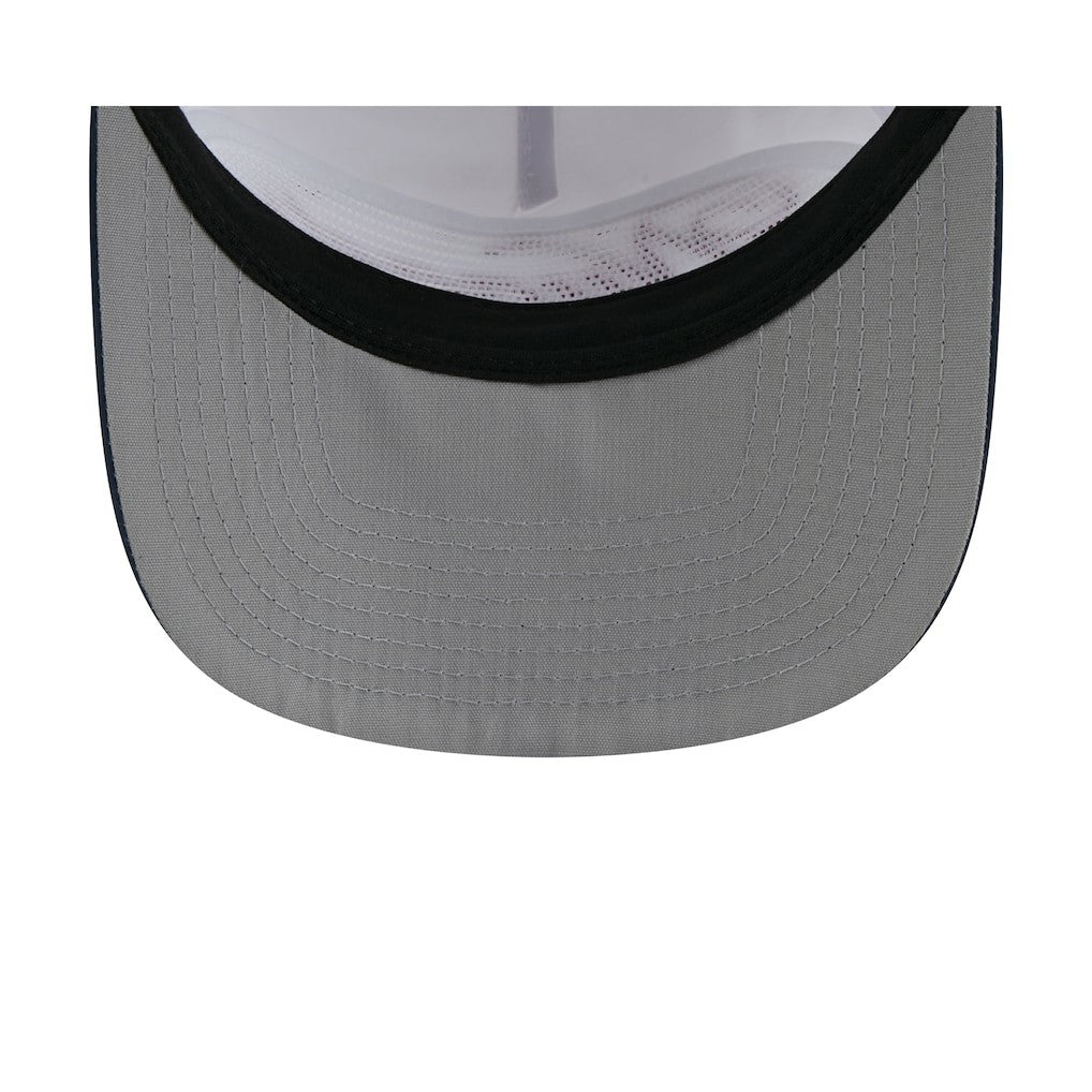 Denver Nuggets 2025 NBA Draft On-Stage Nylon 19TWENTY Adjustable Hat White/Navy - NBA
