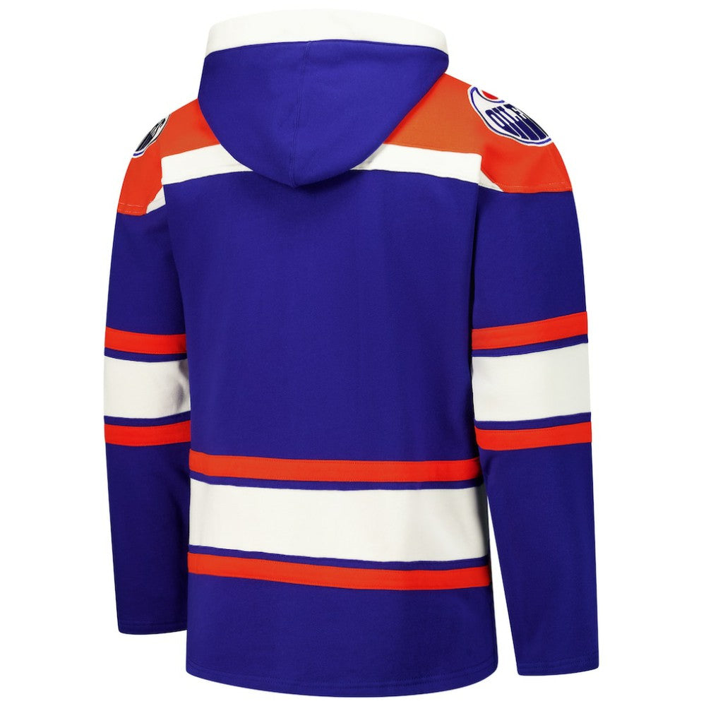 Edmonton Oilers '47 Superior Lacer Hoodie - Royal - NHL