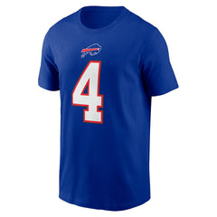 James Cook Buffalo Bills Name & Number T-Shirt Royal | Nike for Sale