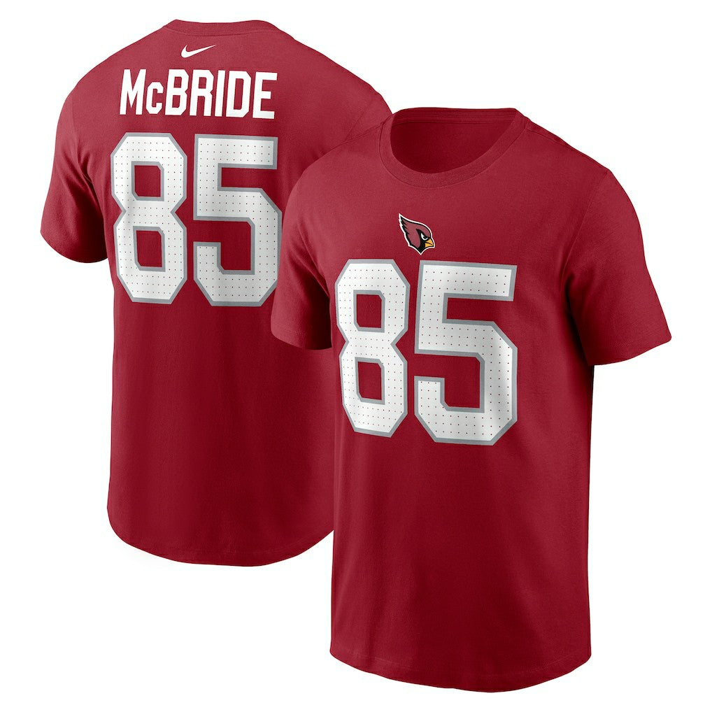 Trey McBride Arizona Cardinals Name & Number T-Shirt Cardinal | Nike for Sale