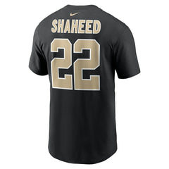 Rashid Shaheed New Orleans Saints Name & Number T-Shirt Black | Nike for Sale