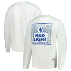 Indianapolis Colts x Bud Light The Crest Pullover Sweatshirt White | Mitchell & Ness