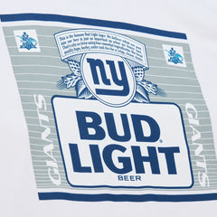 New York Giants x Bud Light The Crest Pullover Sweatshirt White | Mitchell & Ness
