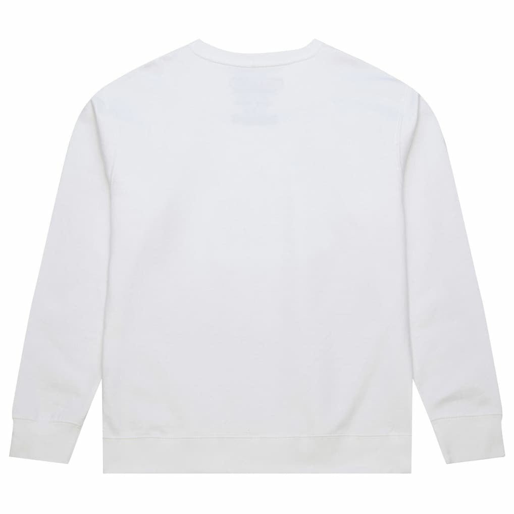 Pittsburgh Steelers x Bud Light The Crest Pullover Sweatshirt White | Mitchell & Ness