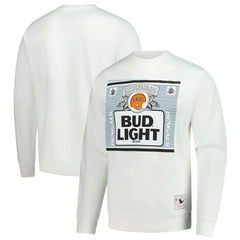 Cincinnati Bengals x Bud Light The Crest Pullover Sweatshirt White | Mitchell & Ness