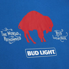 Buffalo Bills NFL x Bud Light Vintage Pullover Hoodie Royal | Mitchell & Ness