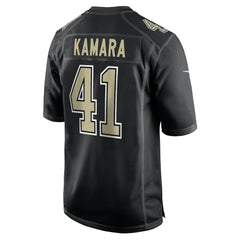 Alvin Kamara New Orleans Saints Fashion Game Jersey Carbon Black | Nike for Sale