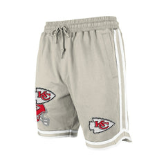 Kansas City Chiefs New Era Stone Multi Patch Shorts Light Beige | NFL