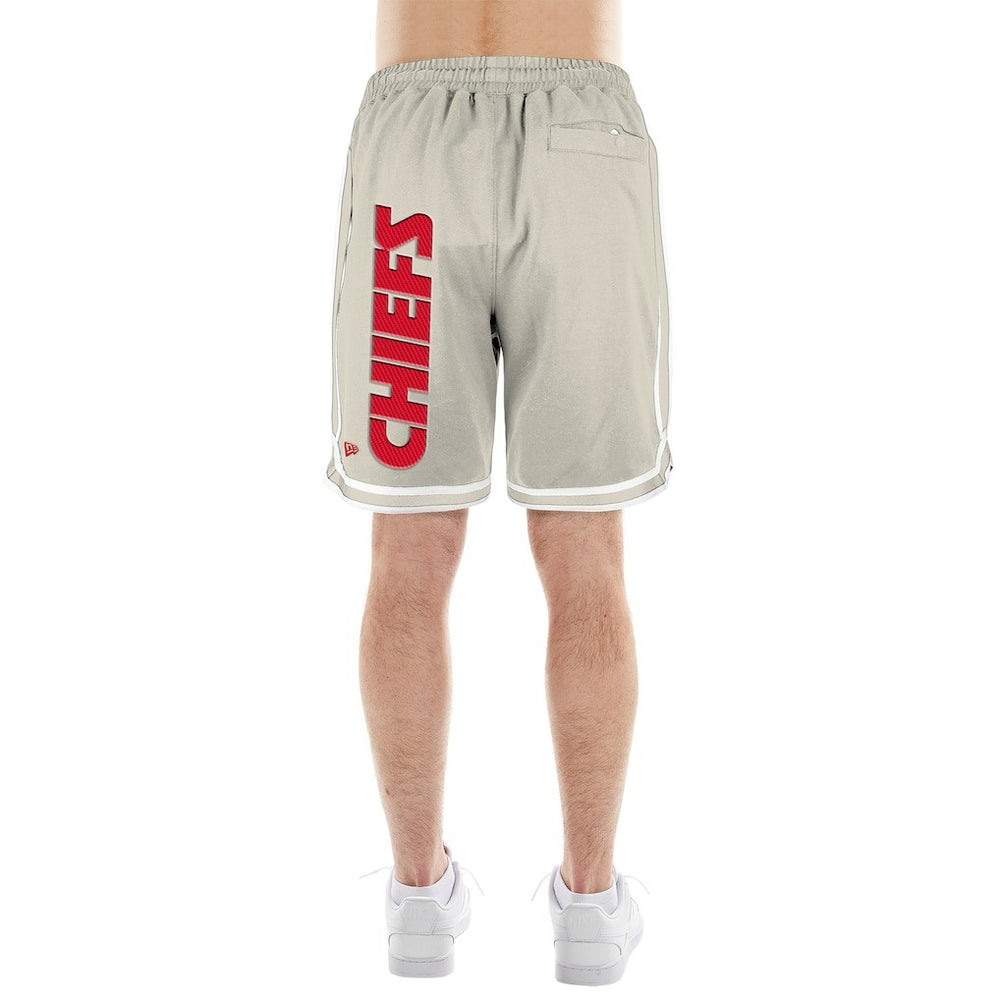 Kansas City Chiefs New Era Stone Multi Patch Shorts Light Beige | NFL