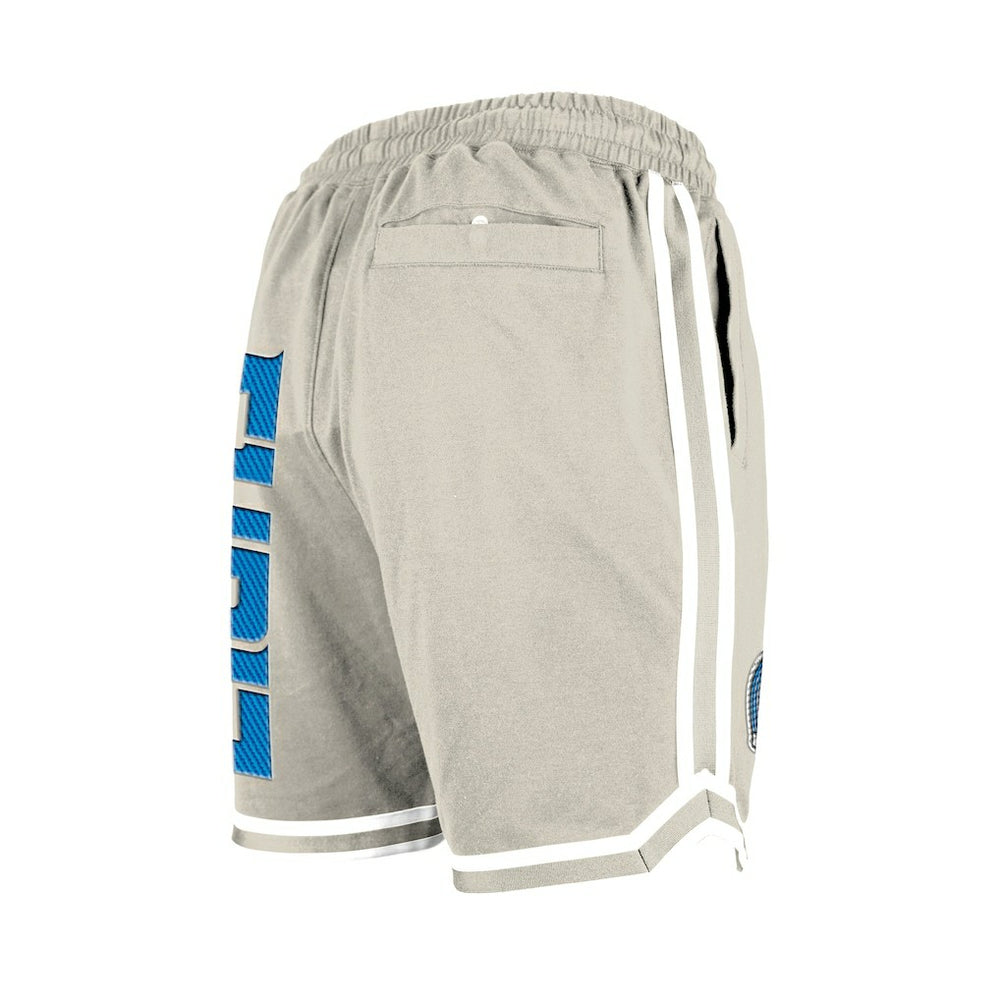 Detroit Lions New Era Stone Multi Patch Shorts Light Beige | NFL