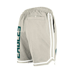 Philadelphia Eagles New Era Stone Multi Patch Shorts Light Beige | NFL
