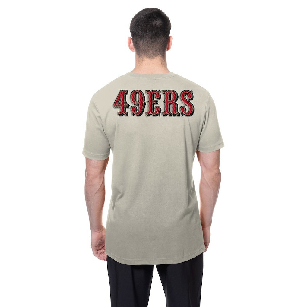 San Francisco 49ers New Era Multi Patch T-Shirt Light Beige | NFL